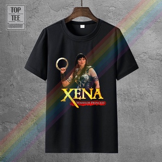 เสื้อยืด พิมพ์ลายหัวกะโหลก Xena Warrior Princess สําหรับผู้ชาย 238623