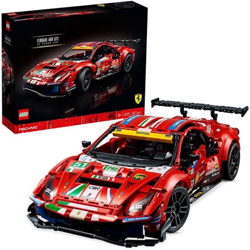 LEGO Technic 42125 Ferrari 488 GTE ของแท้ พร้อมส่ง!