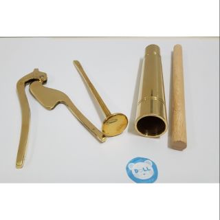 Brass byfa กรรไกรทองเหลืองตัดหมาก 6" มีดสนาคมีดสนาก ตัดหมาก ตะบันหมากทองเหลือง 6"