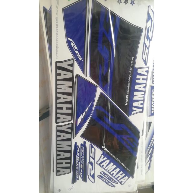 สติ๊กเกอร์ r15 รุ่น 9 ปี 2018