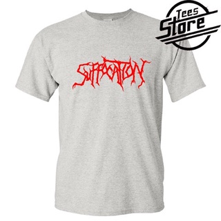 ใหม่เสื้อยืดลําลองสําหรับผู้ชายสีเทาแขนสั้นคอกลมพิมพ์ลาย Gorguts Cryptopsy T Xs3Xl