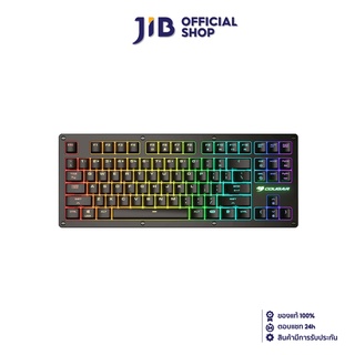 COUGAR KEYBOARD (คีย์บอร์ด) PURI TKL RGB (MECHANICAL RED SWITCH) (EN) (FREE KEYCAP)