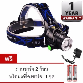 Turbo Light Headlight Ultrafire 2200Lm CREE XML T6 LED Zoomable Flashlight เทอร์โบ ไลท์ ไฟฉาย แรงสูง ไฟฉายสวมหัว #4