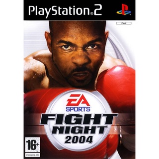 แผ่นเกมps2 Fight Night 2004 ps2 แผ่นไรท์ เพทู มวยปล้ำ fight night04 ps2 play2