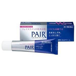 LION (JAPAN) PAIR Acne Cream W 14g Antibacterial Acne Face Cream ครีมแต้มสิวจากญี่ปุ่น ช่วยลดการเกิดสิว