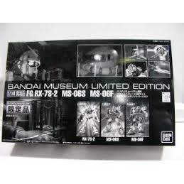 HG 1/144 FG RX-78-2 & MS-06S & MS-06F Clear Color ver