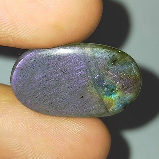 พลอย ลาบราโดไรท์ ธรรมชาติ แท้ หินพ่อมด ( Natural Labradorite ) หนัก 14.59 กะรัต