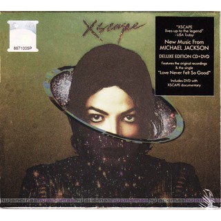 Michael JACKSON - Xscape 2014 ซีดีเพลง SONY MUSIC DELUXE EDITION + ชุดดีวีดี + ฟิลเตอร์เคลือบเงา (ราชาแห่งป๊อป / ร็อค)