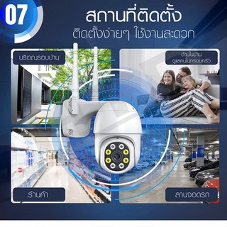 HTD กล้องวงจรปิด Outdoor รุ่น 4213 Full HD 1080P กล้องรักษาความปลอดภัย กันแดด กันน้ำ