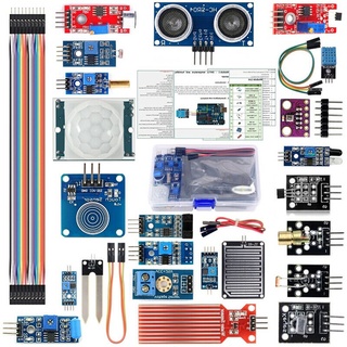 ชุดโมดูลสตาร์ทเตอร์เซนเซอร์ 22-in-1 สําหรับ Arduino Raspberry Pi