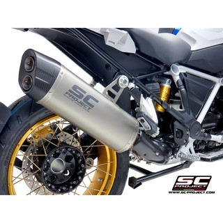 ท่อ SC PROJECT Slip-On สำหรับ BMW R 1250 GS (2019 - 2020) - ADVENTURE ของแท้