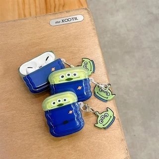 สามตาการ์ตูนปลอก TPU แบบนุ่มเข้ากันได้สําหรับ AIRPODS 4 PRO2 1/2/3 PRO เคสป้องกันบลูทูธไร้สายหูฟังฝาครอบป้องกัน