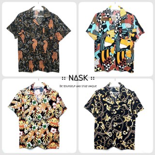 เสื้อฮาวาย by nask ผ้าไหมอิตาลี มีไซส์ M/L/XL/2XL