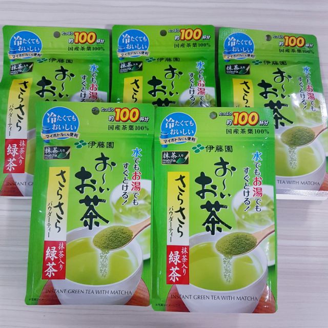 Itoen Green Tea 80g ชาเขียวผงจากญี่ปุ่น🇯🇵 (100 แก้ว)