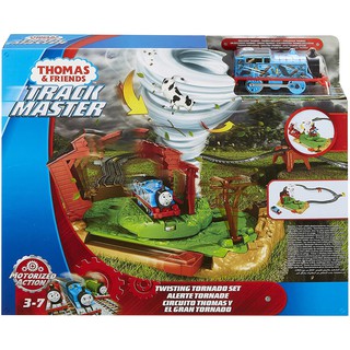 Thomas&amp;Friends Track master Twisting Tornado Set โทมัสแทร็คมาสเตอร์ชุดโทนาโดหมุน รุ่น FJK25