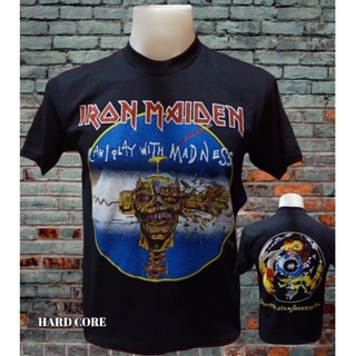 เสื้อวง IRON MAIDEN ไม่มีตะเข็บข้าง คอฟิต ป้ายUSA เสื้อวินเทจ เสื้อร็อค เสื้อทัวร์ วงดนตรีร็อคต่างประเทศ