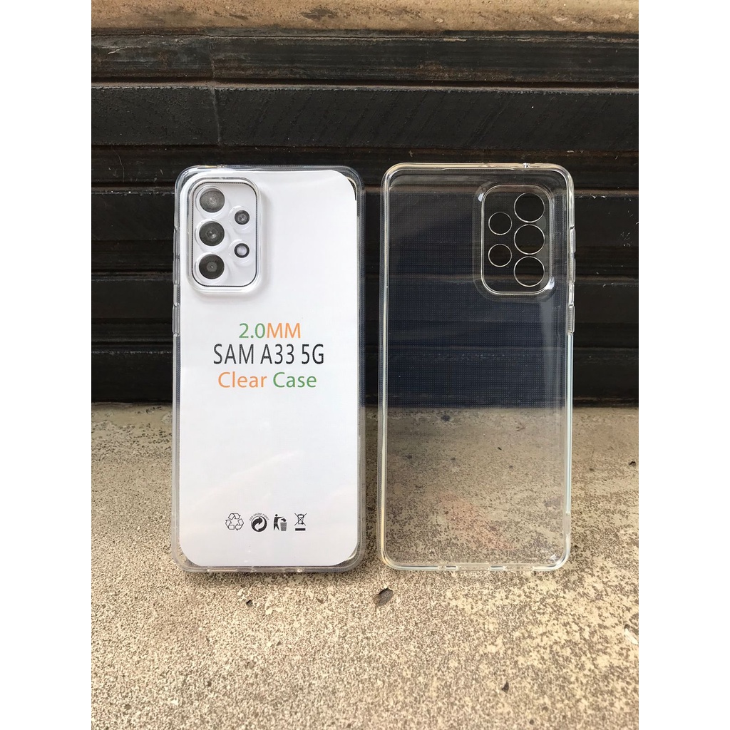 ซิลิโคนใส Samsung Galaxy A33 5G | A53 5G | A73 5G Jelly Case วัสดุหนา 2.0 มม