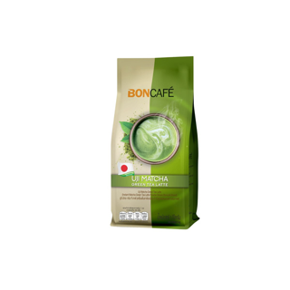 Boncafe - ชาเขียวพรีเมี่ยมแท้พร้อมชงจากญี่ปุ่น Bontea Uji Matcha Green Tea Latte (1 kg) อูจิ มัทฉะ กรีนที ลาเต้