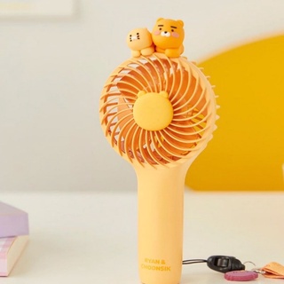 🎟พร้อมส่ง Kakao Friends🧡 Mini Handy Fan Ryan &amp; Choonsik