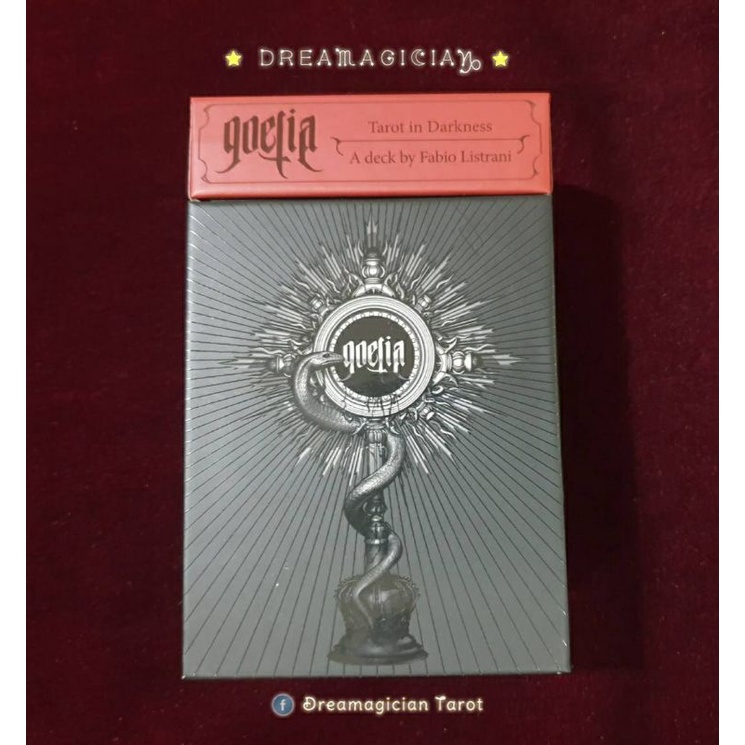Goetia Tarot In Darkness ไพ่ยิปซีแท้ตำนานซาตาน ไพ่ยิปซีลดราคา ไพ่ทาโร่ต์ ไพ่ออราเคิล Tarot Oracle Ca