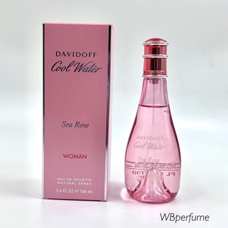 น้ำหอมแท้100% DAVIDOFF Cool Water Woman Sea Rose Eau de Toilette ปริมาณ 100 มล