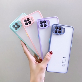 [ส่งจากไทย] Case OPPO A93 เคสโทรศัพท์ ออฟโป้ เคสกันกระแทก ปุ่มสีผิวด้าน เคสกันรอยกล้อง ขอบนิ่มหลังแข็ง เคส Oppo A93