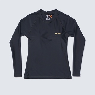 BASIC BLACK RASHGUARD