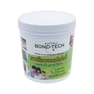 Chaixing Home กาวติดวอลเปเปอร์ผสมสำเร็จ BONDTECH ความจุ 1 กก. สีขาว