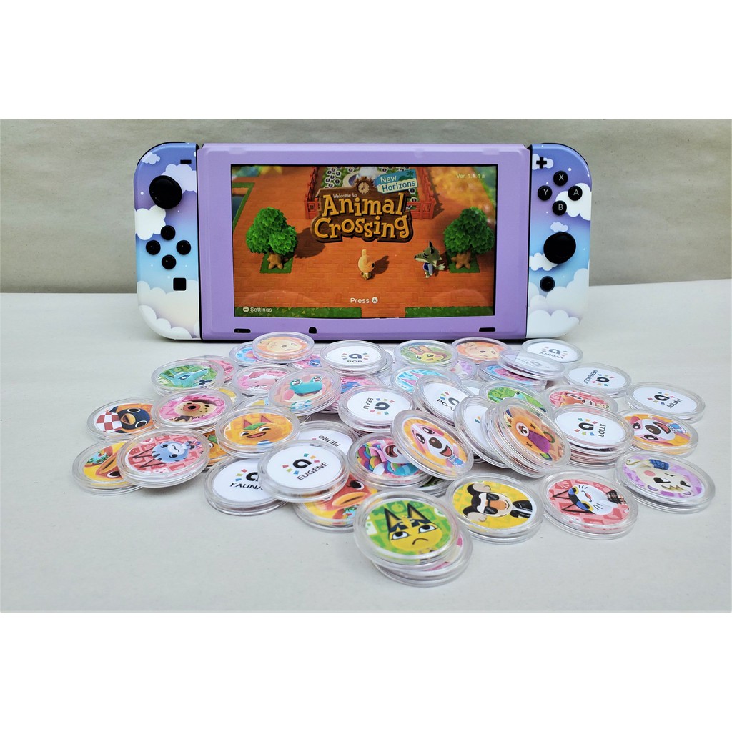 [ส่งไว-อยู่ไทย]Animal Crossing amiibo แบบเหรียญ เลือกตัวได้ใช้งานได้100% รับประกัน