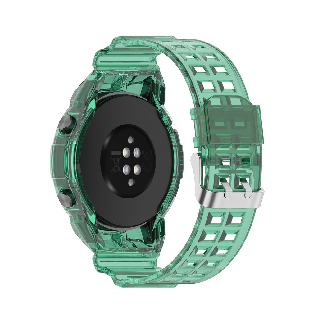 สายนาฬิกาสําหรับนาฬิกา Huawei GT 2 GT2 46 มม.และ Claspsps ชิ้นเดียวแบบบูรณาการ Include Bezel Case กรอบกีฬาสายรัดข้อมือสมาร์ทสร้อยข้อมือ Camouflage รูปแบบสายรัด - รูปที่ 6