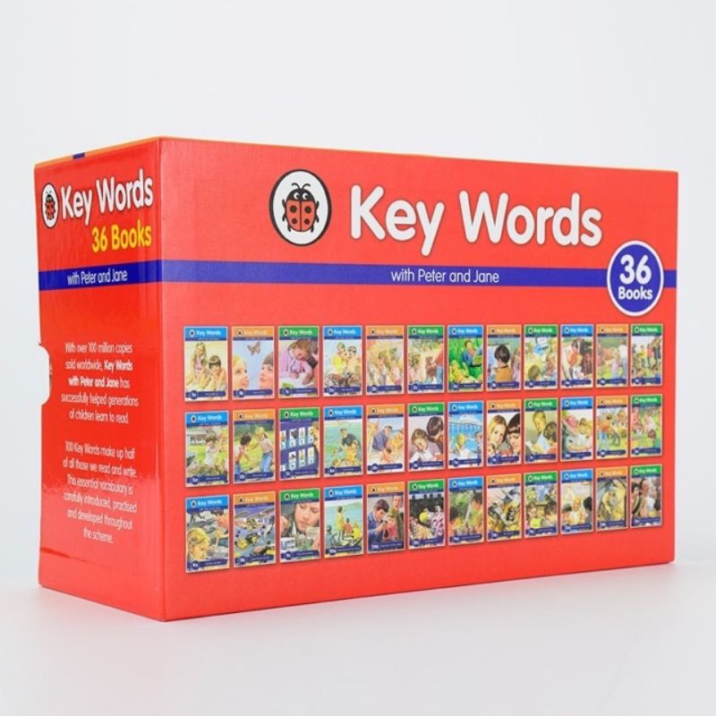 Ladybird Key Words with Peter and Jane Complete Collection Box Set (36 เล่ม )[ฟรี Mp3+pdf]