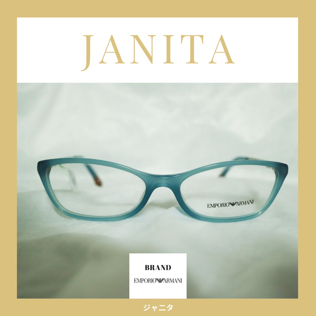 แว่นตา ยี่ห้อ Emporio Armani ของแท้ รหัส EM01 กรอบไว้ทำเลนส์สายตา มีส่วนลดค่าตัดแว่นจาก KT OPTIC