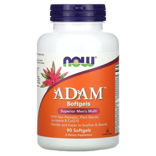 NOW Foods, ADAM, Superior Mens Multi, 90 Softgels/180 Softgels