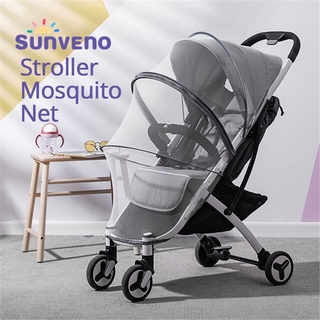 Sunveno อุปกรณ์เสริมสำหรับเด็กทารกในรถเข็น,ตาข่ายกันยุงแมลงสำหรับรถเข็นเด็กตาข่ายป้องกันเด็กทารกแบบปลอดภัย