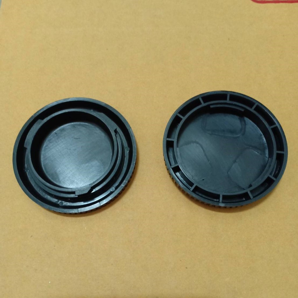 ฝาปิดบอดี้กล้อง + ฝาปิดท้ายเลนส์ M4/3 Mount Camera Body Cap & Rear Lens Cap Olympus Micro Panasonic Lumix 4/3 - รูปที่ 2