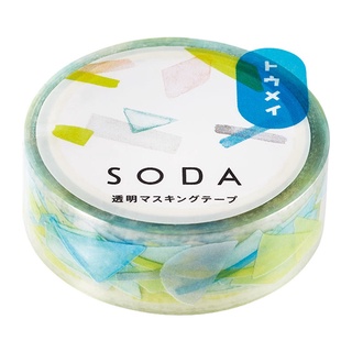 [Transparent Masking Tape] SODA shape CMT15-007