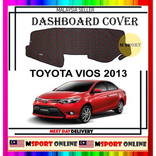 ฝาครอบแดชบอร์ด กันลื่น สําหรับ TOYOTA VIOS 2013 2014 2015 2016 2017 2018