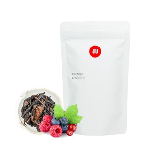 ชาเอิร์ลเกรย์มิกซ์เบอรี่ ใบชาแท้ตราแซ่จิว มีราคาขายส่ง Berries Earl Grey Tea มีราคาส่ง เกรดพรีเมี่ยม ขนาด 70 กรัม