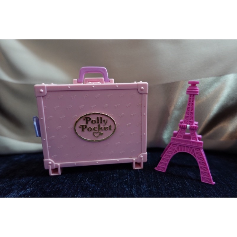 Polly Pocket Paris Suitcase Vintage