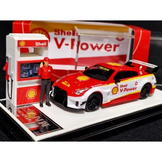 โมเดลรถR35 1/64 โมเดลรถ ModelNissanR35 ModelNissanGTR โมเดลรถGTR 1:64 โมเดลรถของขวัญ ราคา