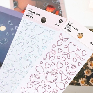 🌟Bubble Sticker สติ๊กเกอร์ตกแต่ง สติกเกอร์แต่งการ์ด แต่งไดอารี่ สติ๊กเกอร์เกาหลีน่ารัก