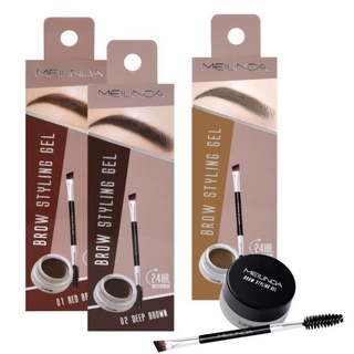 เจลเขียนคิ้ว Meilinda brow styling gel MC3095