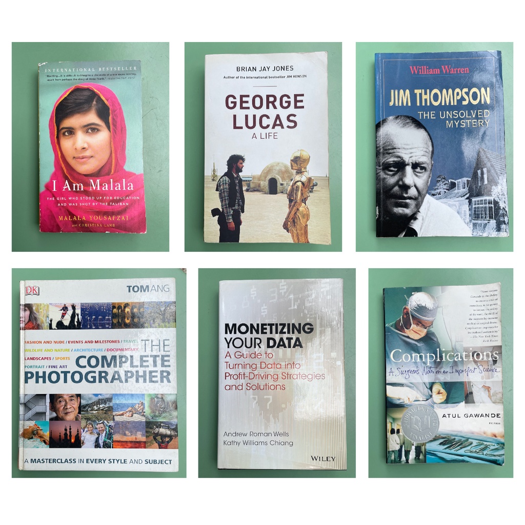I Am Malala, George Lucas a life, Jim Thompson, Complications,... | หนังสือภาษาอังกฤษ English books