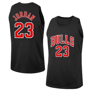 เสื้อกีฬาบาสเก็ตบอล แขนกุด ทรงหลวม ลาย NBA Jersey Jordan Jordan สําหรับคู่รัก