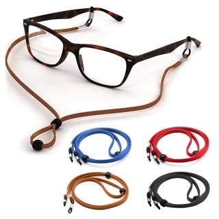 พรีเมี่ยม ยืดหยุ่น กันลื่น สายคล้องแว่นตา / ปรับได้ แว่นกันแดด เชือกคงที่ สําหรับผู้ชาย และผู้หญิง / สายรัดแว่นตา ทนทาน สําหรับกีฬา, อ่านหนังสือ / สายคล้องแว่นตา Unisex