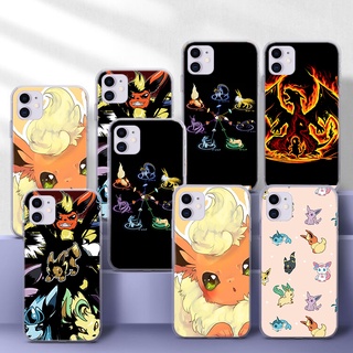 เคสโทรศัพท์มือถือแบบนิ่ม ลายการ์ตูนโปเกม่อน eevee pika 23LM สําหรับ Realme C3 8 8S C2 C20 C21 C21Y C25Y C25 C25S Narzo 50i 30