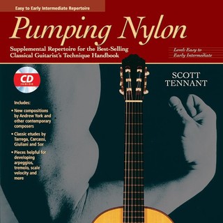 Pumping Nylon Easy to Early Intermediate Repertoire Classical Guitar (CD Included)