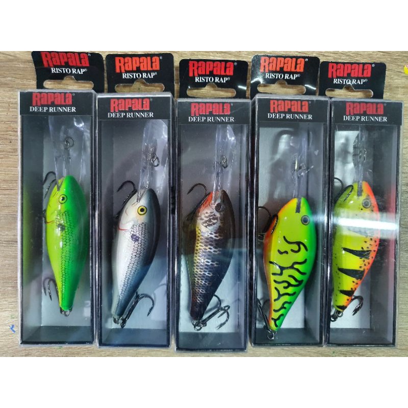 เหยื่อปลอม Rapala Risto Rap RR-8