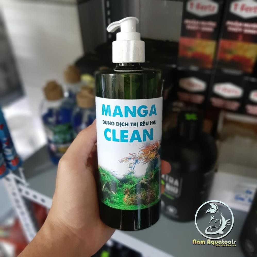MANGA CLEAN V2 - การเตรียมการฆ่ามอสสําหรับพิพิธภัณฑ์สัตว์น้ํา