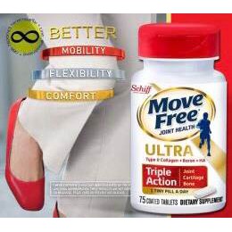 Schiff Move Free Ultra Triple Action (75 Tablets)